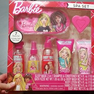 barbie spa set